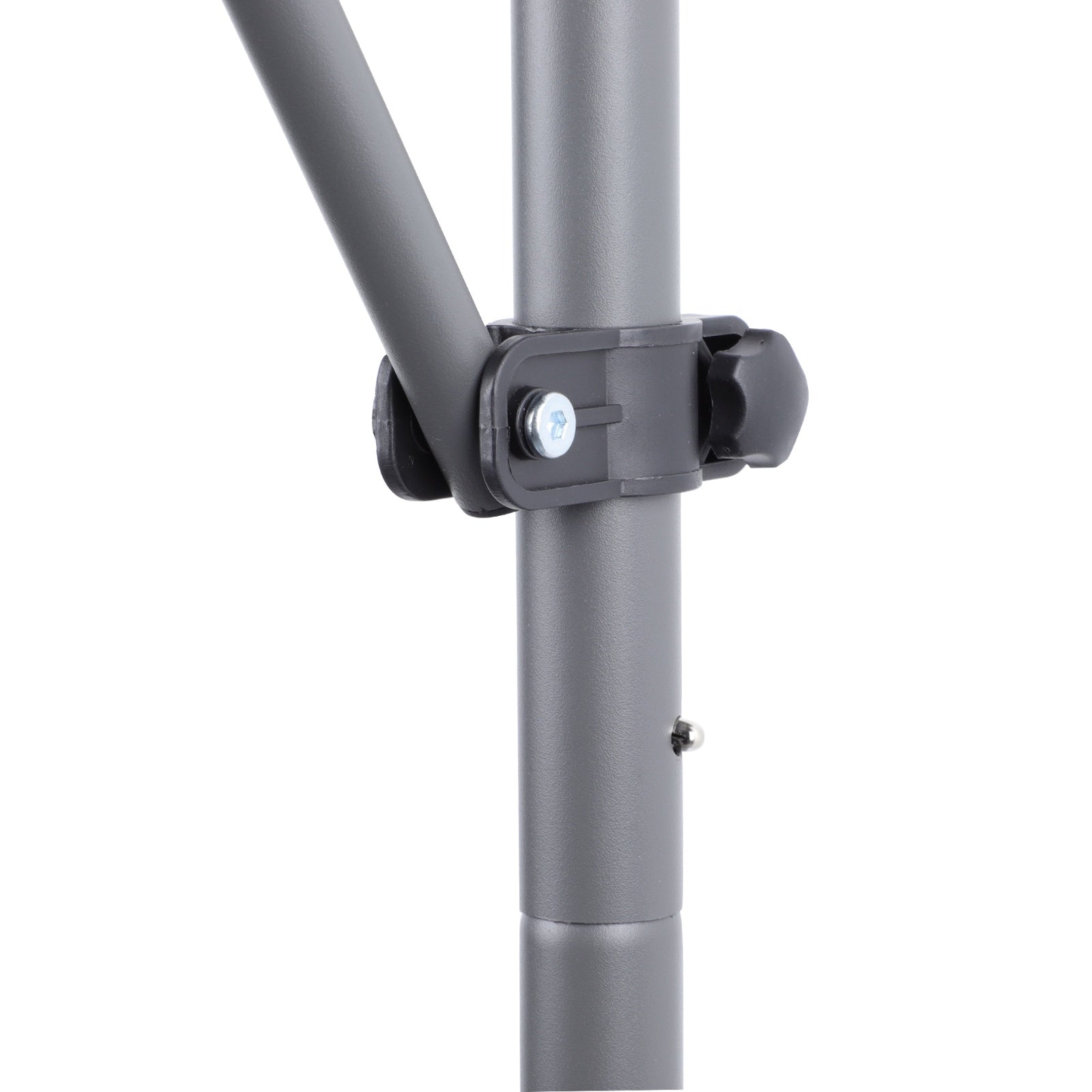 Manual Retractable Awning 78 NonScrew Outdoor Sun Shade Cover With UV Protection   Polyester