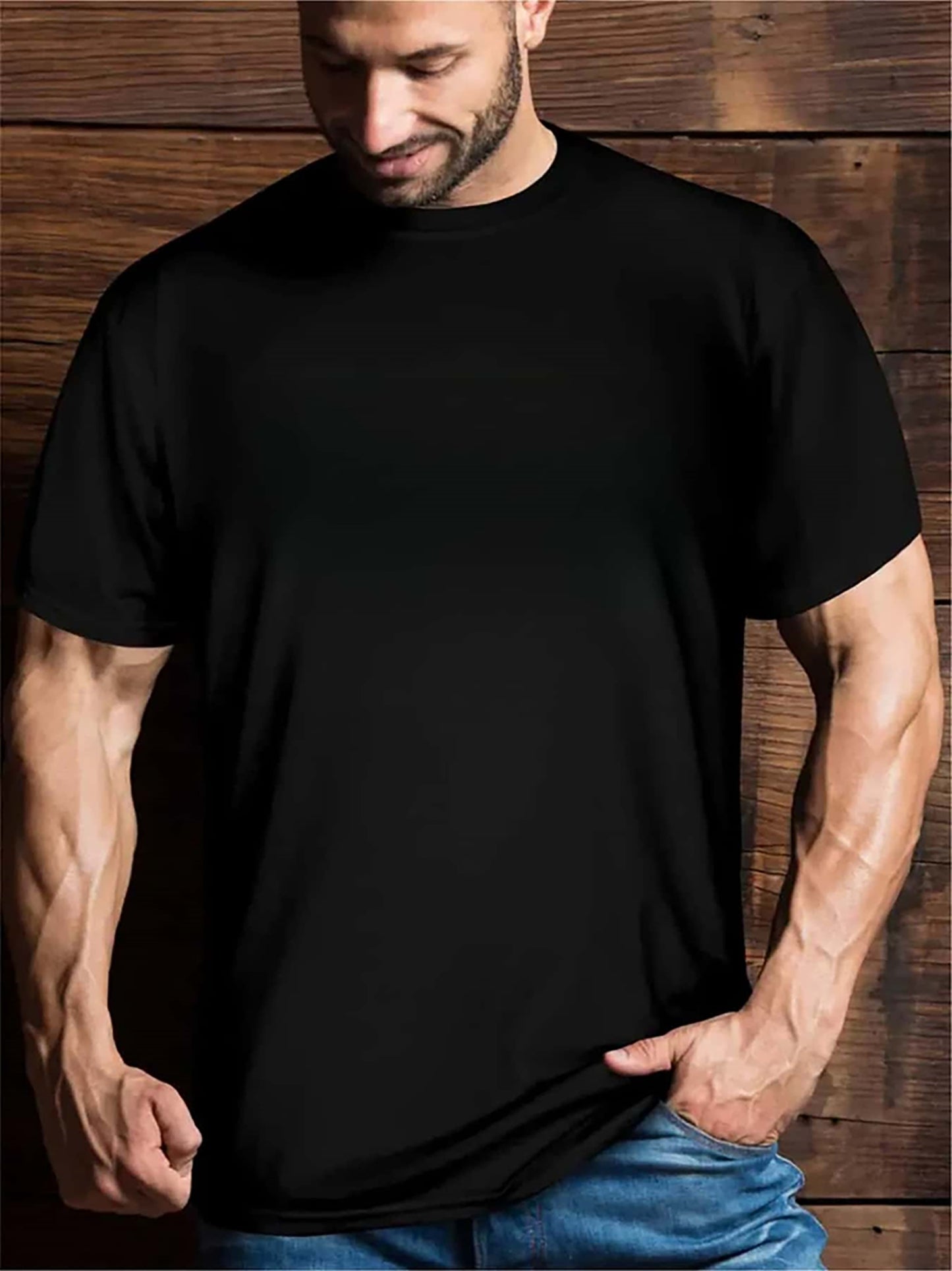 Stylish Plus Size Men's T-Shirts - Comfortable, Soft, And Breathable Tops For Larger Builds - Plus Size T-Shirts