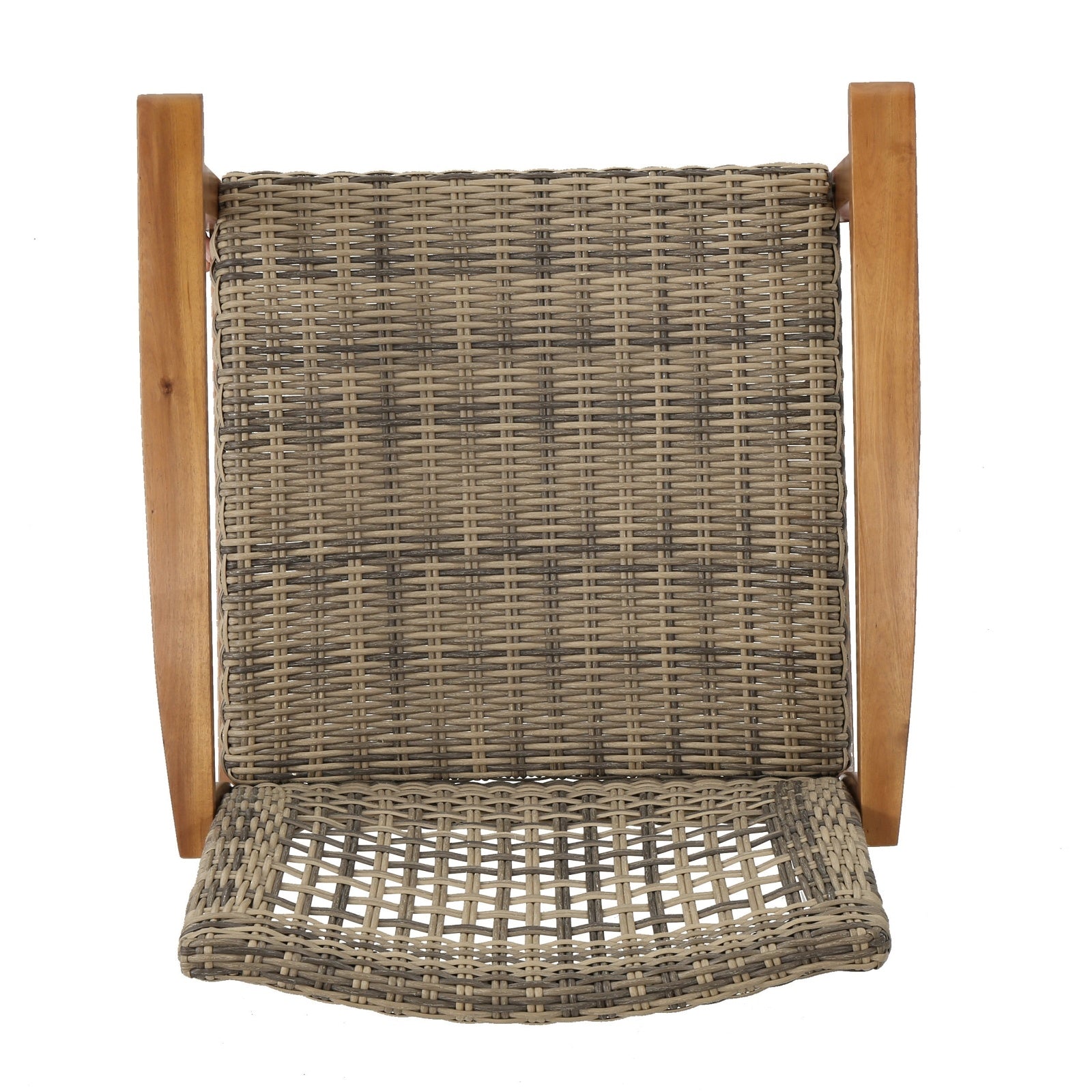 HAMPTON WOOD WICKER CLUB CHAIR