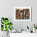 Framed Picture "In Attendance"