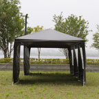 3X9M 8 Sided, Two Doors, Pergola