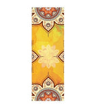 Beautiful Pattern Print New Yoga Towel Sweat Anti-skid Portable Gym Blanket Exercise Yoga Mat Towel Pilates Towel Yoga Mat Cover