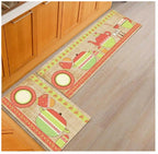 Floor mats, non-slip, oil-proof, household machine washable door mats, bathroom, bathroom, bedside rugs