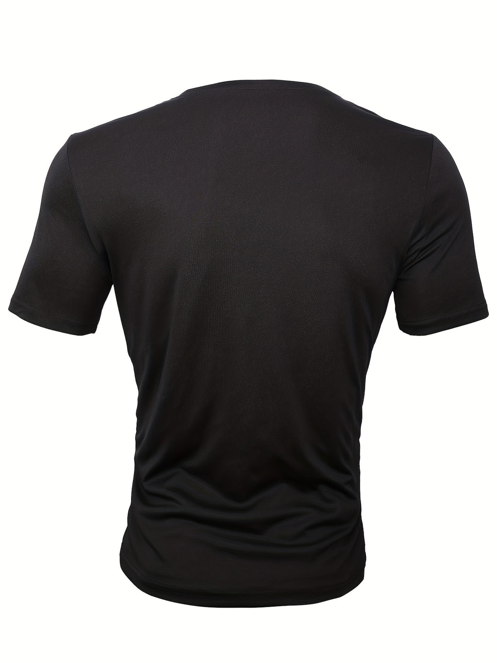 Cross Print Men's Casual Short Sleeved T-shirt Summer Round Neck Home Wear Pajamas Men's Top