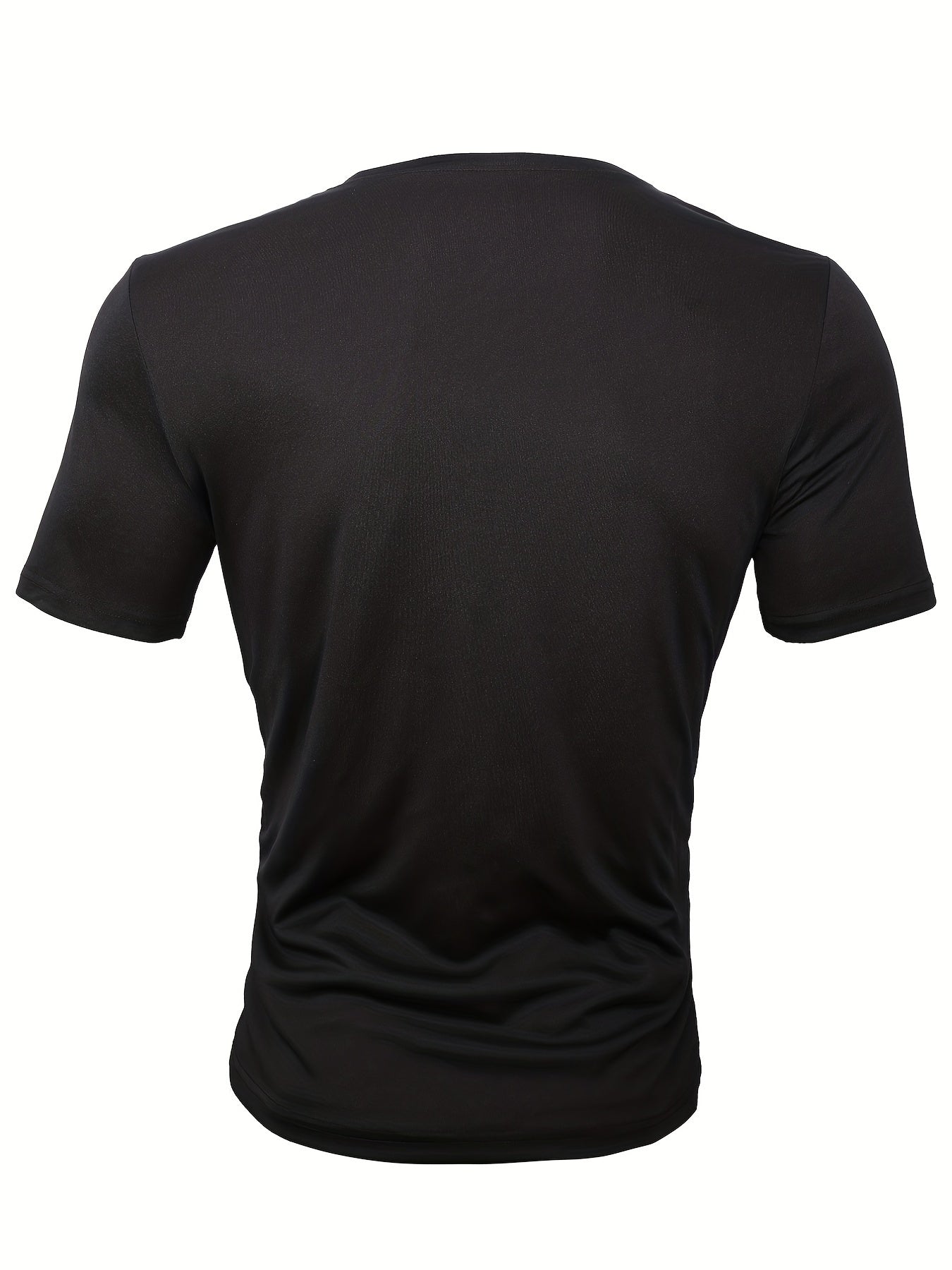 Cross Print Men's Casual Short Sleeved T-shirt Summer Round Neck Home Wear Pajamas Men's Top