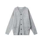 European American Style Fashion Lazy V-neck Couple Cardigan
