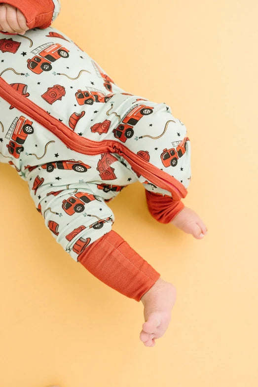 Firetruck Bamboo Sleeper