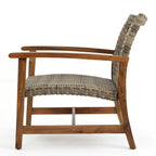 HAMPTON WOOD WICKER CLUB CHAIR