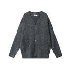 European American Style Fashion Lazy V-neck Couple Cardigan