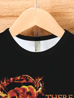 Men's Fist Print T-shirt, Casual Short Sleeved Round Neck T-shirt, Outdoor Men's Clothing