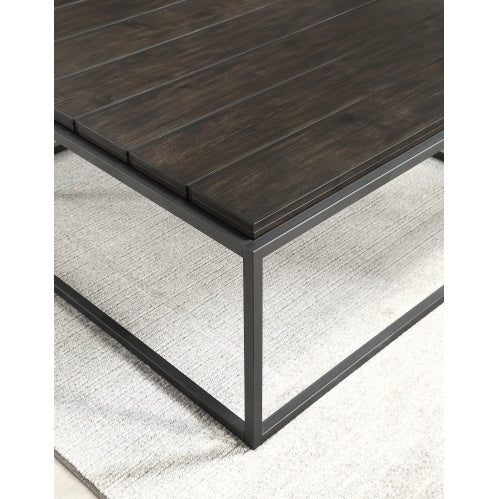 Tekoa - Coffee Table - Dark Brown