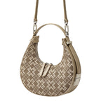 Woolen Crescent Canvas Niche Women's Bag