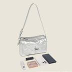 Boston Large Capacity Pillow Bag Pleated All-match Shoulder Bag