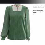 Water Ripple Women's Fashion Casual Long Sleeve Top