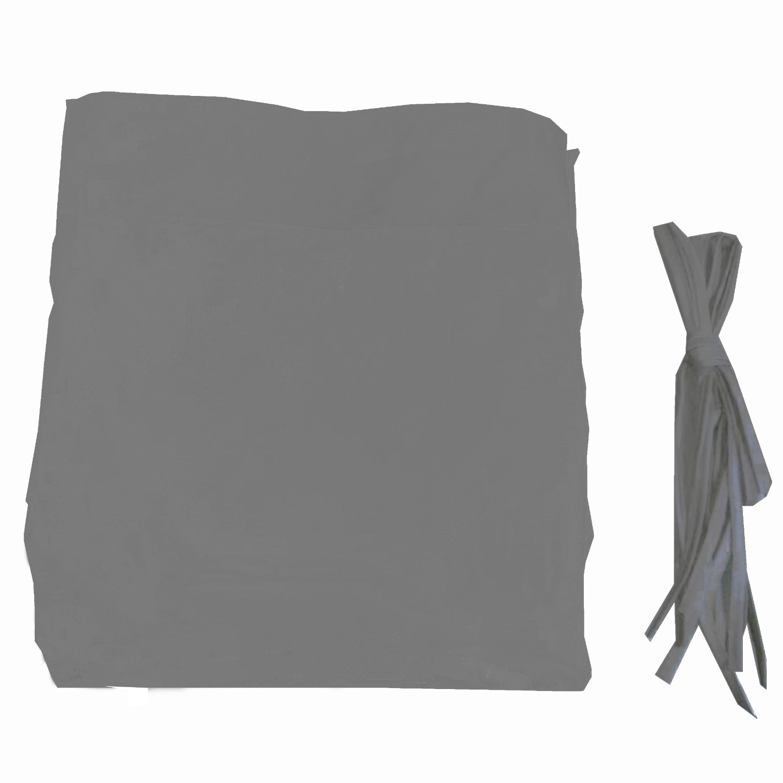 Universal Canopy Cover Replacement For 12x9 Ft Curved Outdoor Pergola Structure-Grey