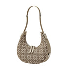 Woolen Crescent Canvas Niche Women's Bag