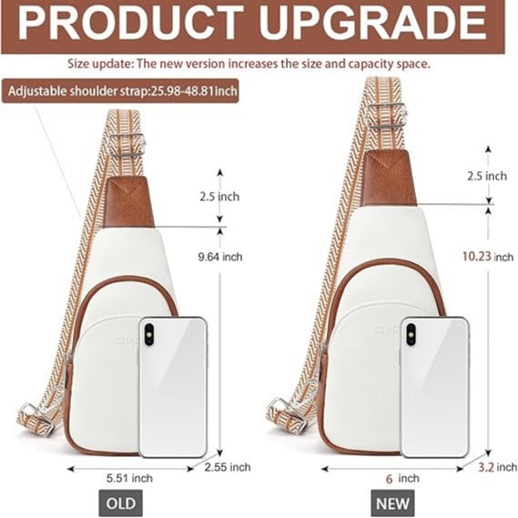 Women's Fashion European And American Style Color Matching Crossbody Bag