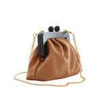 Gina - Brown Leather Mini Bag