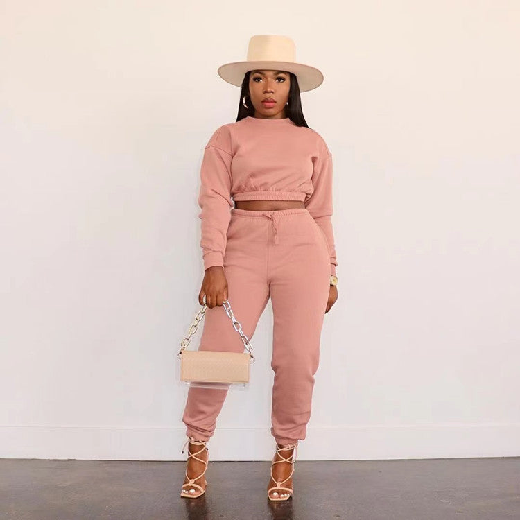 Women's Sports Street Fashion Casual Suit Street Long Sleeve