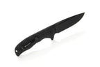 Safetyvital Pocket Knife With Drop Point Blade Black