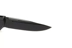 Safetyvital Pocket Knife With Drop Point Blade Black