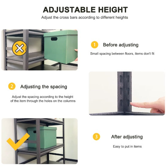 5 Tiers Of Heavy Metal Shelves