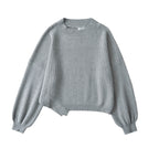 Women's American-style Temperament Leisure Slant-shoulder Loose Sweater