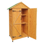 XWT010 Wooden Shed Garden Tool Storage 68.x22.83x40.35