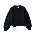 Women's American-style Temperament Leisure Slant-shoulder Loose Sweater