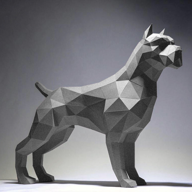 New Home Polygon Floor Decoration