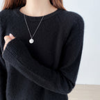 Women's Fashion Simple Knitting Bottoming Shirt