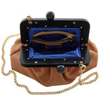 Gina - Brown Leather Mini Bag