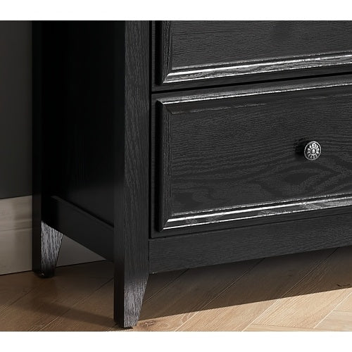Fiberboard TV stand / dresser 7-drawer Vanity