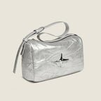 Boston Large Capacity Pillow Bag Pleated All-match Shoulder Bag