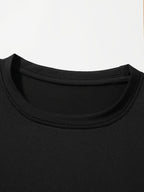 Men's Creative Tops, Casual Short Sleeved Round Neck T-shirts, Summer Outdoor Men's Clothing