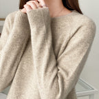 Women's Fashion Simple Knitting Bottoming Shirt